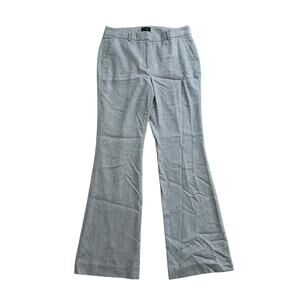 White House Black Market the Flare light gray dress pants size 6